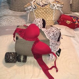 Beautiful bras and trendy fashion bracelets